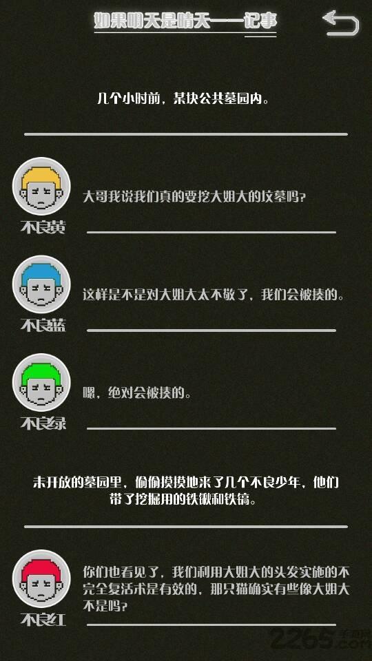 如果明天是晴天手机破解版下载,如果明天是晴天,文字游戏,趣味游戏